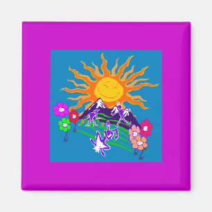 Imán sonriente de Sun