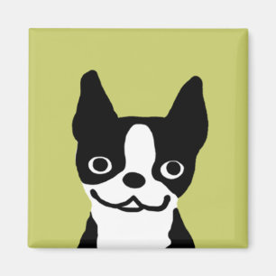 Imán Sonrisa de Boston Terrier
