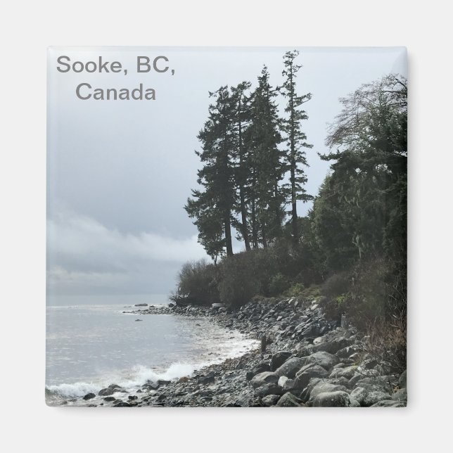 Imán Sooke, BC, Canada Magnet (Frente)