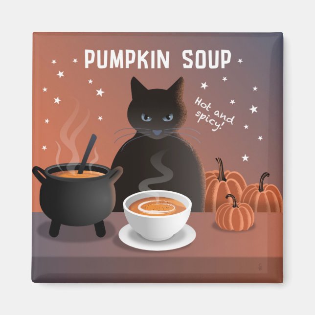Imán Sopa de Calabaza (Frente)