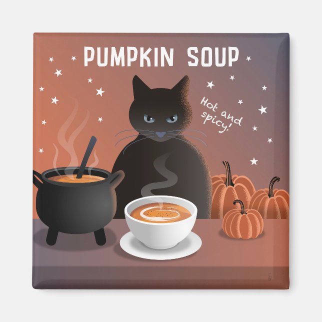 Imán Sopa de Calabaza (Frente)