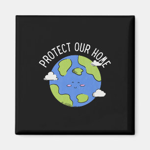 Imán Soporta Protección Ambiental Feliz Día de la Tierr
