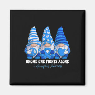 Imán Soporte de Gnomies de Cinta Azul Mes de Conciencia