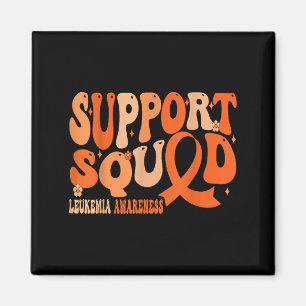 Imán Soporte para Cáncer de Squad Naranja Cinta Leucemi