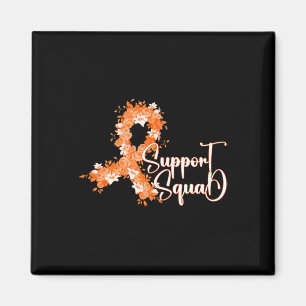 Imán Soporte para Cáncer de Squad Naranja Cinta Leucemi