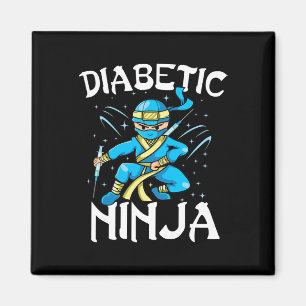 Imán Soporte para Diabetes Ninja Tipo 1 Diabetes Diabét