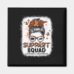 Imán Soporte Squad Messy Bun Butterfly Naranja Ribbon L