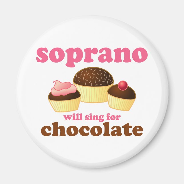 Imán Soprano cantará para el chocolate (Frente)