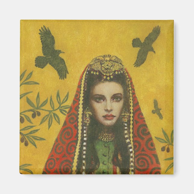 Imán Sorceress Witch Magnet (Frente)