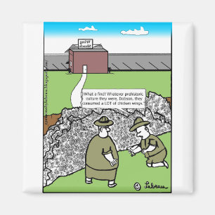 Imán sorpresa del hueso del pollo