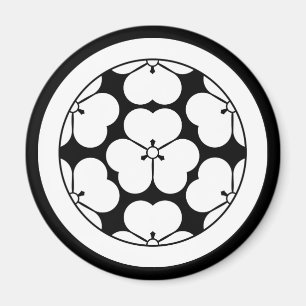 Imán Sorrel de madera en seis partes iguales