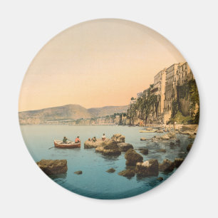 Imán Sorrento por el mar, Nápoles, Campania, Italia