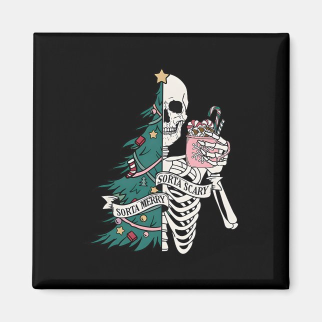 Imán Sorta alegre sorta asuy navidades (Frente)