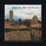Imán Sos del Rey Católico<br><div class="desc">Sos del Rey Católico (Aragonés: Sos d'o Rei Catolico), Aragón, España Sos del Rey Católico es una ciudad medieval fortificada en Aragón, España. Fue fundada a finales del siglo X por Sancho I de Pamplona. Sos era una ciudad fronteriza amurallada durante la Reconquista. Aquí nació el Rey Fernando II. Se...</div>