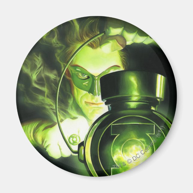 Imán Sostener la Linterna Verde (Frente)