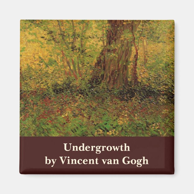 Imán Sotobosque de Vincent van Gogh (Frente)