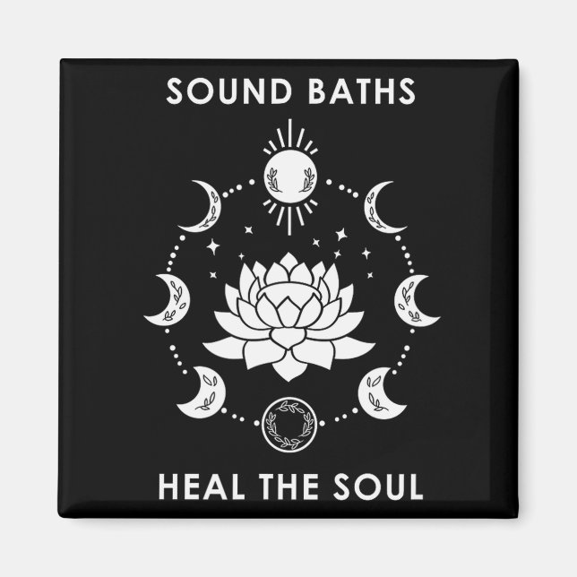 Imán Sound Baths Heal The Soul New Age Sritual Wellness (Frente)