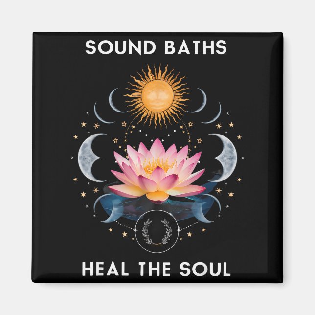 Imán Sound Baths Heal The Soul Wellness New Age Sritual (Frente)