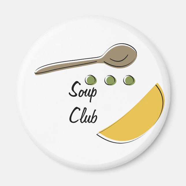Imán Soup Club (Frente)