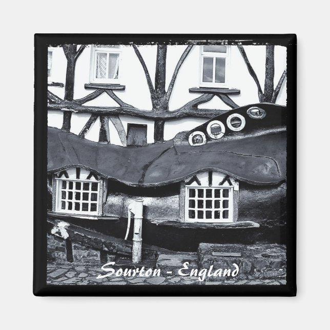 Imán Sourton, HighwayMan Inn, Inglaterra (Fridge Magnet (Frente)