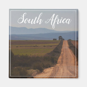 Imán South Africa Rural Landscape Road SA Magnet