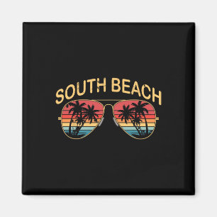 Imán South Beach Miami Hombres Mujeres Souvenir Tabla d