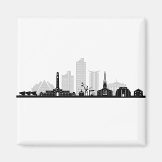 Imán SOUTHAMPTON England fußball City Skyline Silhouett