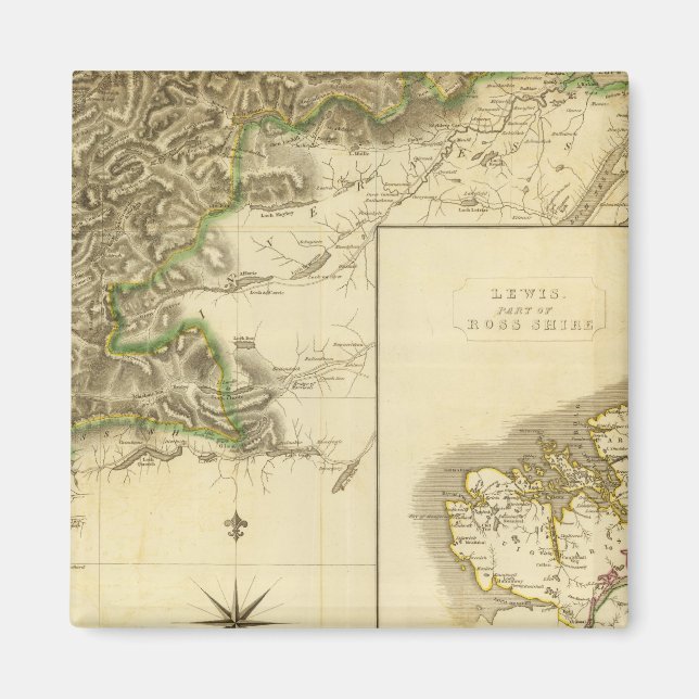 Imán Southern Ross, Cromarty Shires (Frente)