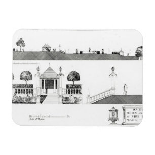 Imán Southport: Sección y detalles de la terraza superi