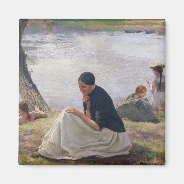 Imán Souvenir, 1891 (Frente)