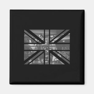 Imán Souvenir de Londres British Flag Boxing Match Funk