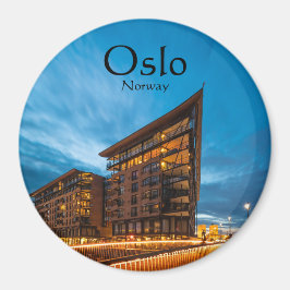 Imán Souvenir de Noruega de Oslo
