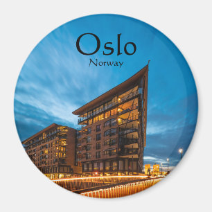 Imán Souvenir de Noruega de Oslo