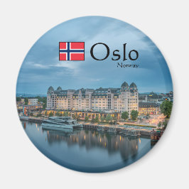 Imán Souvenir de Noruega de Oslo