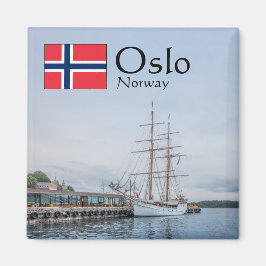Imán Souvenir de Noruega en Oslo