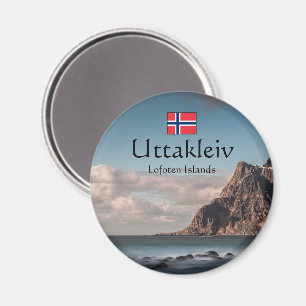Imán Souvenir de Uttakleiv