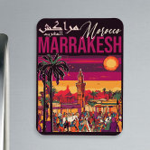 Iman Decorativo De Nevera Marrakech Marruecos - Souvenir Típico, Ideal Para Decorar O Como Recuerdo De Viaje