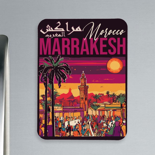 Imán Souvenir de viajes de turismo de Marruecos de Marr (Subido por el creador)