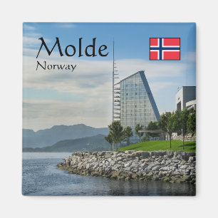 Imán Souvenir Molde Noruega