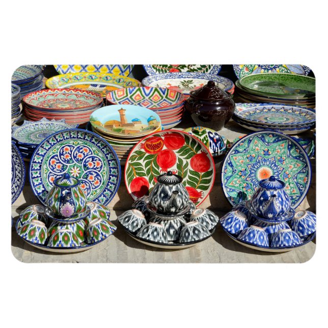 Imán Souvenirs de Uzbekistán (Horizontal)