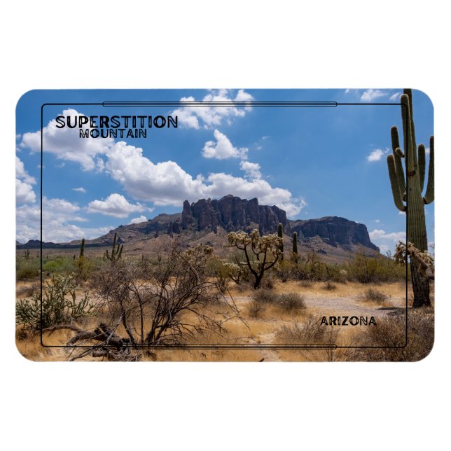 Imán Souvenirs del Desierto del Suroeste (Horizontal)