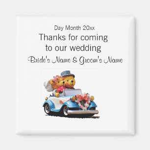Imán Souvenirs, regalos y regalos para los bodas