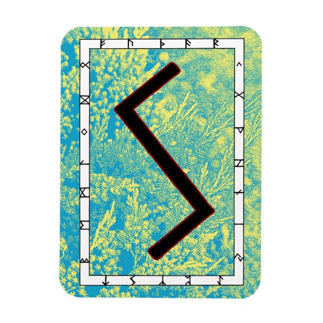 Imán Sowilo Viking Rune Magnet - ¡Éxito! (Vertical)