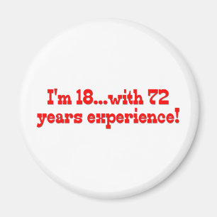 Imán Soy 18 con 72 años de experiencia