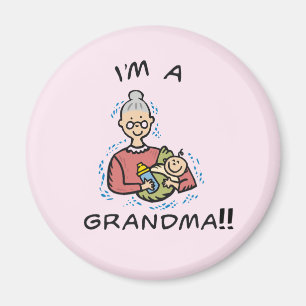 Imán Soy abuela y bebé
