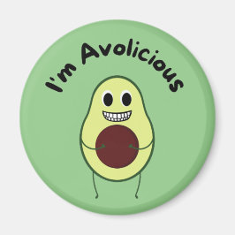Imán Soy Avolicious - Funny Fruit Pun