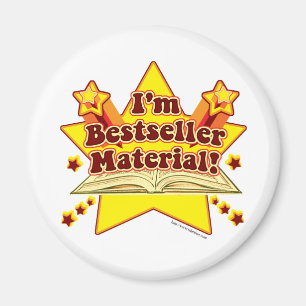 Imán ¡Soy Bestseller Material!