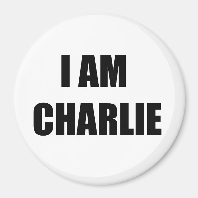 IMÁN SOY CHARLIE (Frente)