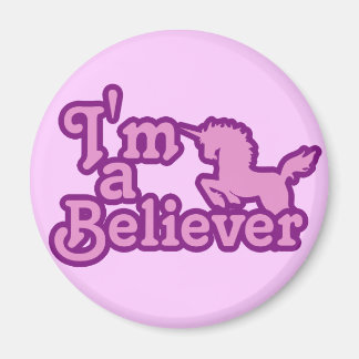 Imán Soy creyente en Unicornios