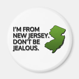 Imán Soy de Nueva Jersey. No seas celoso.